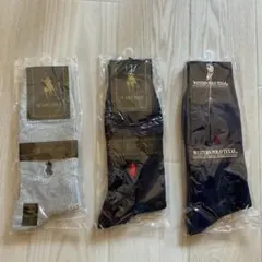 メンズソックス 3足セット 新品　匿名配送
