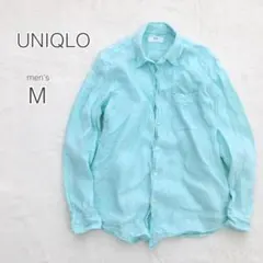 リネンシャツ 長袖