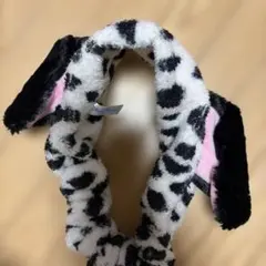101 わんちゃん　ダルメシアン柄　ヘアバンド