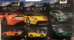 日本未発売 ホットウィール EXOTICS 3台セット ミニカー