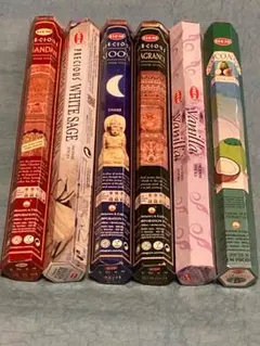 残2　お香　6種6箱セット-A　スティック　#香る城NET