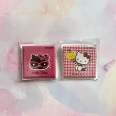 ハローキティカフェ 缶バッジ サンリオ