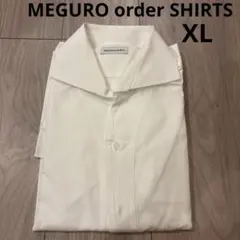MEGURO order SHIRTS ホワイト長袖シャツのサムネイル