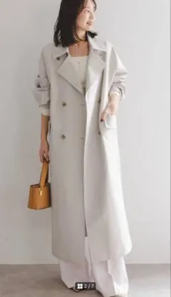 【美品】　NOBLE トレンチコート　アウター