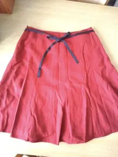 ナチュラルビューティー　ひざ丈スカート