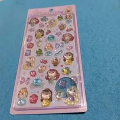 ボンボンドロップシール　ディズニー　プリンセス