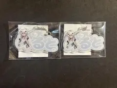 メルト・ダ・テンシ 名前アクリルキーホルダー 2개 세트