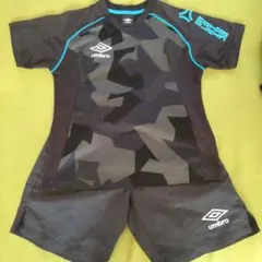 umbro 迷彩サッカーウェアセット