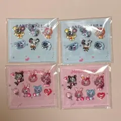 ベリエちゃん ナカムラくん ナルミヤ セブンイレブン ぷっくりシール 4点セット
