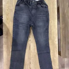 ［美品］BREEZE 女児　150センチ　裾フリンジデニム