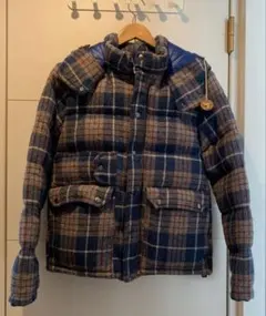 美品　THE NORTH FACE ダウンジャケット MHarris Tweed