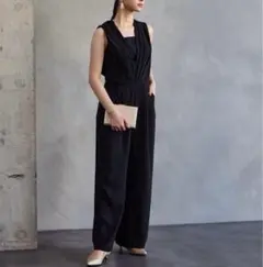Aimer Acret ストレートパンツオールインワン パーティードレス M