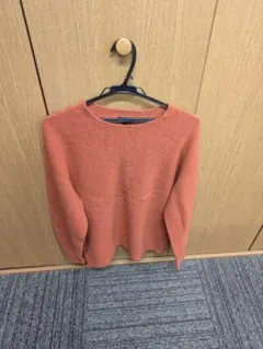 UNIQLO オレンジ クルーネックセーター L