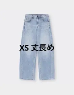 GU ローライズバギージーンズ 丈長めのサムネイル