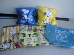未開封★スヌーピーグッズセット (クッション/ブランケット/保冷温トート他)