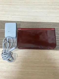 New 3DS LL レッド 本体 ACアダプター付き