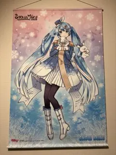 初音ミク 雪ミク SNOW MIKU 2020 タペストリー アニメイトカフェ 