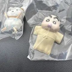 クレヨンしんちゃん　アニメシーンセレクションだゾ　E賞　しんのすけ　シロ