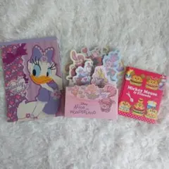 ディズニー メモ帳　付箋　まとめ売り