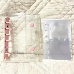 即日発送！今年の発送は12/25(木)までA7 リング式リフィル 透明 透明シー