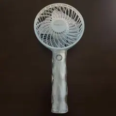 Francfrancハンディファン　ウェーブブルー