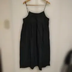ブラック キャミワンピース