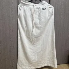 GAP ホワイト ロングスカート S