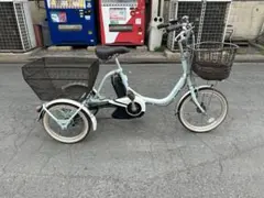 中古電動自転車 ブリヂストン アシスタ3輪 スカイブルー 横浜№3176 中古電動自転車 ブリヂストン アシスタワゴン 3輪 スカイブルー横浜