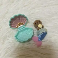シルバニア 赤ちゃん家具コレクション ゆめいろマーメイド ラッコの小さい赤ちゃん