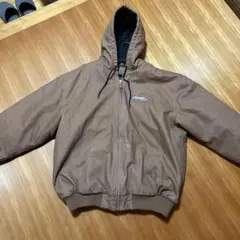 WHITE BEAR　アクティブジャケット　ダックパーカー　企業刺繍