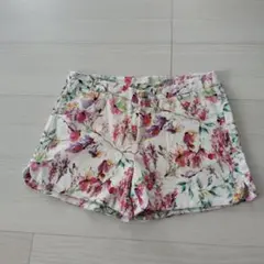 新品　Zara　Girls ショートパンツ 花柄　ジュニアサイズ13/14
