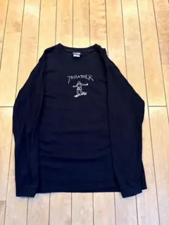 THRASHER スラッシャー ロンT 長袖Tシャツ ブラック y2kのサムネイル