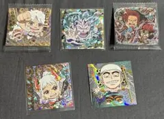 ワンピース　ONE PIECE シール　5枚セット