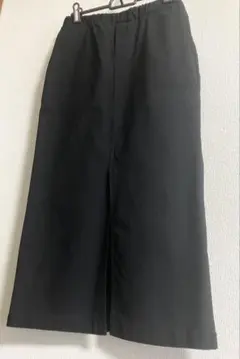 ZAMPA ORGANIC スリット入り ロングタイトスカート Mサイズ
