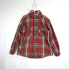 90s USA製 リーバイス AKASKA アラスカ ネルシャツ レッド