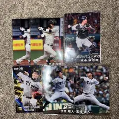 プロ野球チップスカード 阪神タイガース 6枚 - メルカリ