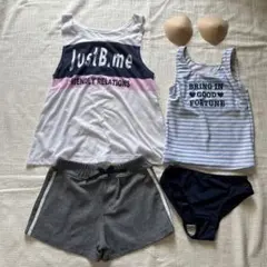 水着　セパレート　150cm 4点セット 女の子