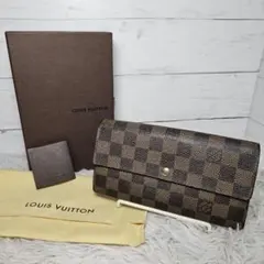 Louis Vuitton ダミエ　ダミエ ポルトフォイユ・サラのサムネイル