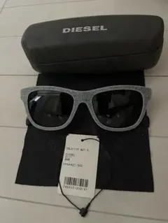 diesel デニムサングラス　ケース付き