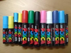 Uni POSCA マーカー12本セット