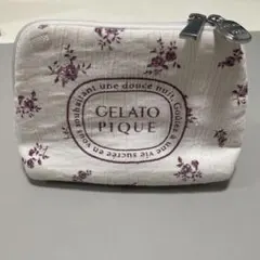 gelatopiqueマチ付きポーチ　花柄