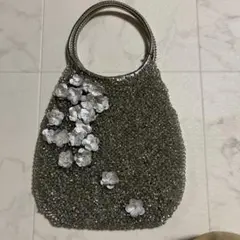 アンテプリマ フラワーモチーフ ワイヤーバッグ シルバーのサムネイル