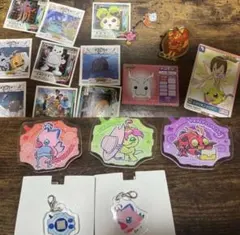 当時物 デジモン アマダ シール バンダイ カード 初代 バッジ ファスナーのサムネイル