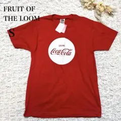 フルーツオブザルーム コカコーラ コラボ 半袖 Tシャツ S レッド カットソーのサムネイル