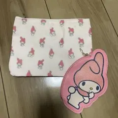 マイメロディ　ポーチ2点セット