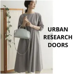 DOORS WEB限定 ギンガムチェックAラインワンピース