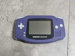 動作品　ゲームボーイアドバンス 本体 バイオレット