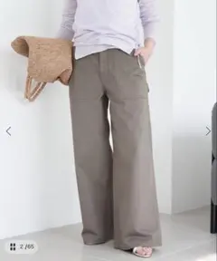 ドゥーズィエムクラス リネンツイルフレアパンツ36 日本製 - メルカリ