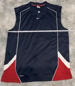 Nike バスケットボール タンクトップ XL ネイビー/レッド