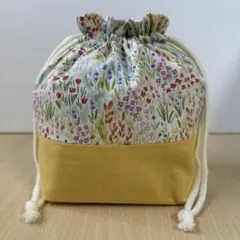 リバティ 巾着袋 ハンドメイド Betsy ネオンリバティ - メルカリ